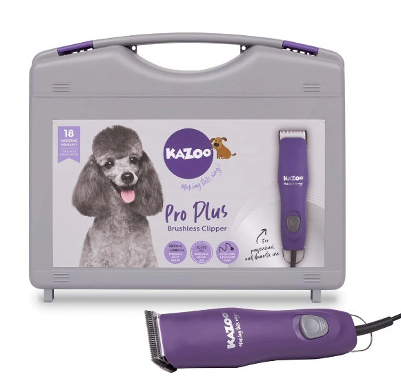 Kazoo Pro Plush Brushless Dog Clipper