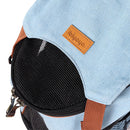 IBIYAYA DENIM FUN LIGHTWEIGHT PET CARRIER DOG BACKPACK 2.0