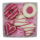HUDS AND TOKE DOG TREAT PUPPY GIFT BOX PINK 4PCE
