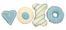HUDS AND TOKE DOG TREAT PUPPY GIFT BOX BLUE 4PCE