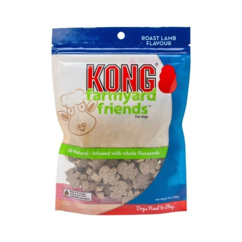 Kong Farmyard Friends Roast Lamb Dog Treats Size 200g 