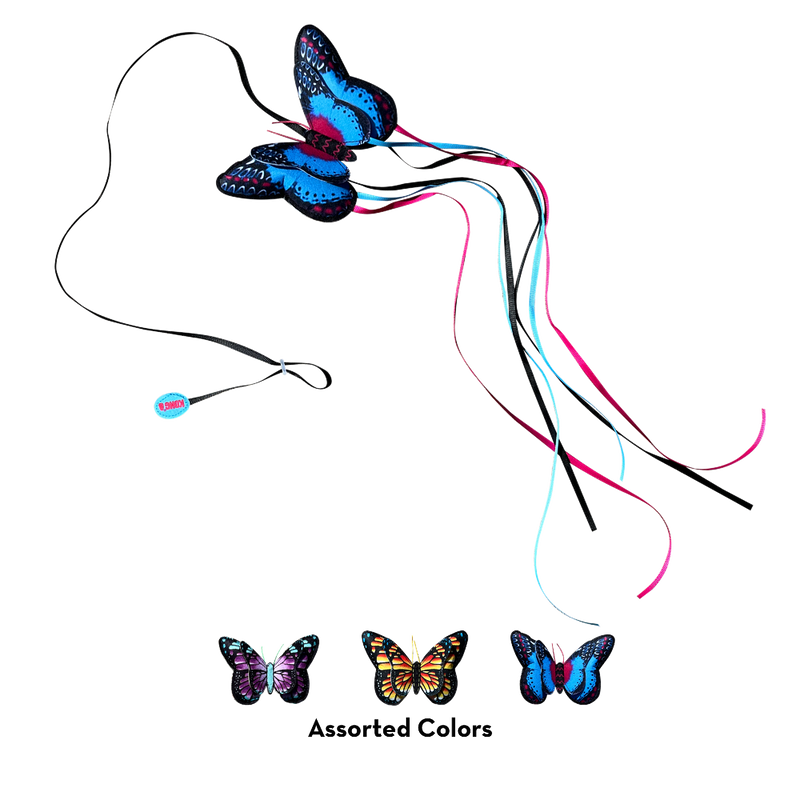 Kong Teaser Butterfly Cat Toy