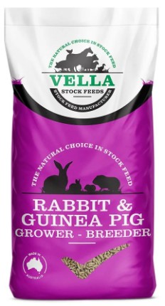 Vella Rabbit & Guinea Pig Pellets 20kg * Store Pick Up Or Local Delivery Only *