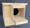 Small Parrot Breeding Nesting Box With Funnel Entry