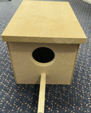 Budgie Breeding Nesting Box With Perch