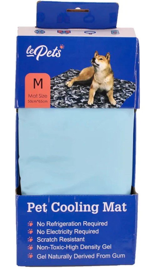 Pet Cooling Mat Le Pet Medium 50cm X 65cm 