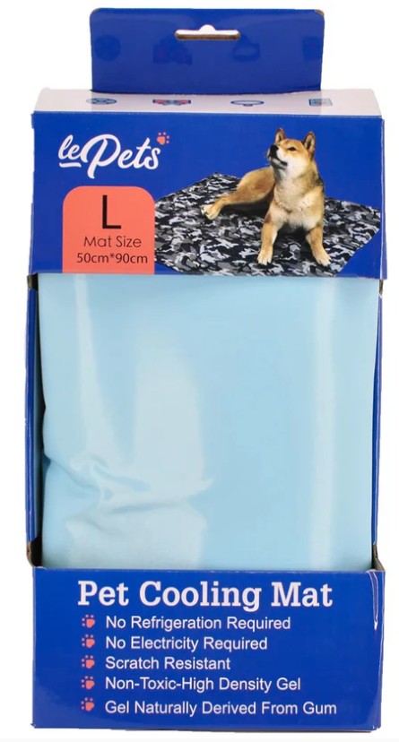Pet Cooling Mat Le Pets Large 50cm X 90cm 