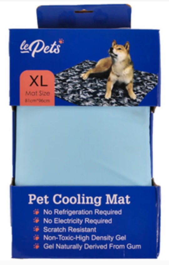 Pet Cooling Mat Dog Le Pets Xl 81cm X 96cm 
