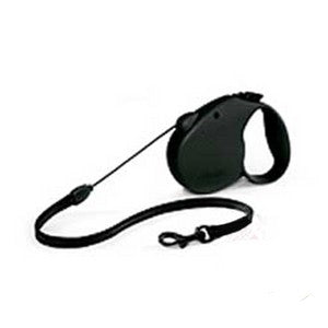 Flexi Standard Retractable Leash Lead Medium Upto 20 Kg Dog Black 5 Metre