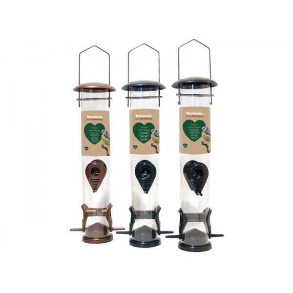 Rosewood Garden Deluxe Bird Seed Feeder Large