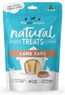 The Pet Project Dog Treat Lamb Ears 4pk