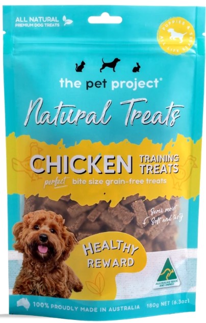 The Pet Project Dog Training Treat Chicken 180g