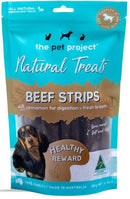 The Pet Project Dog Treat Beef Strips 180g