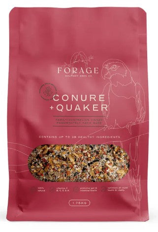 Forage Gourmet Bird Seed Conure & Quaker 1.75kg