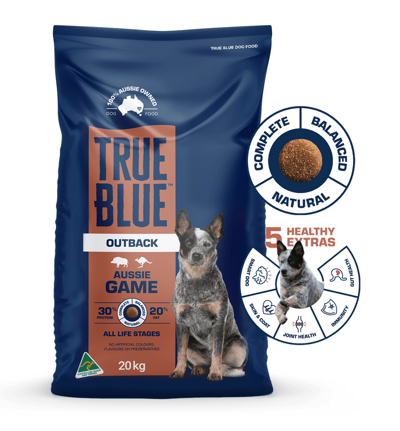 True Blue Dog Food Outback Boar & Roo 20kg  * Click & Collet Or Local Delivery Only*