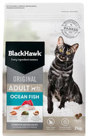 Black Hawk Cat Food Original Fish 2kg