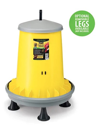 Bainbridge Supreme Plastic Poultry Feeder - 18 Kg