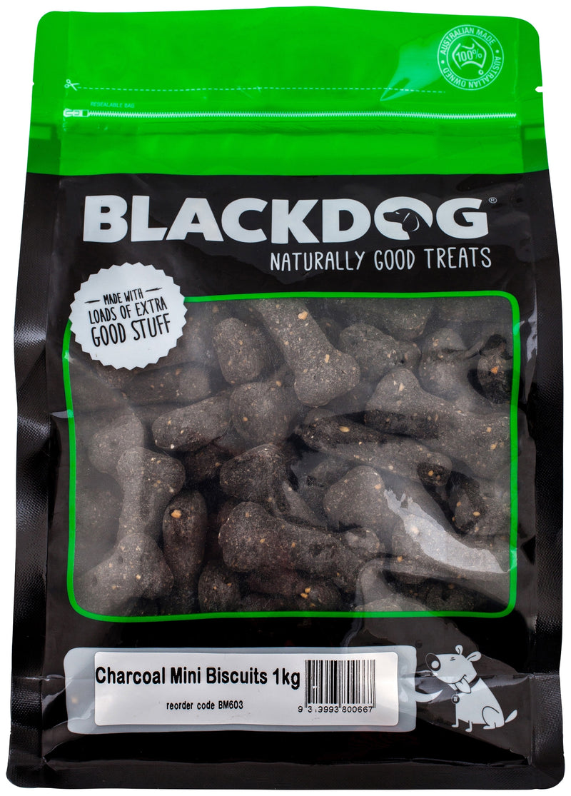 Blackdog Mini Charcoal Biscuits 1kg