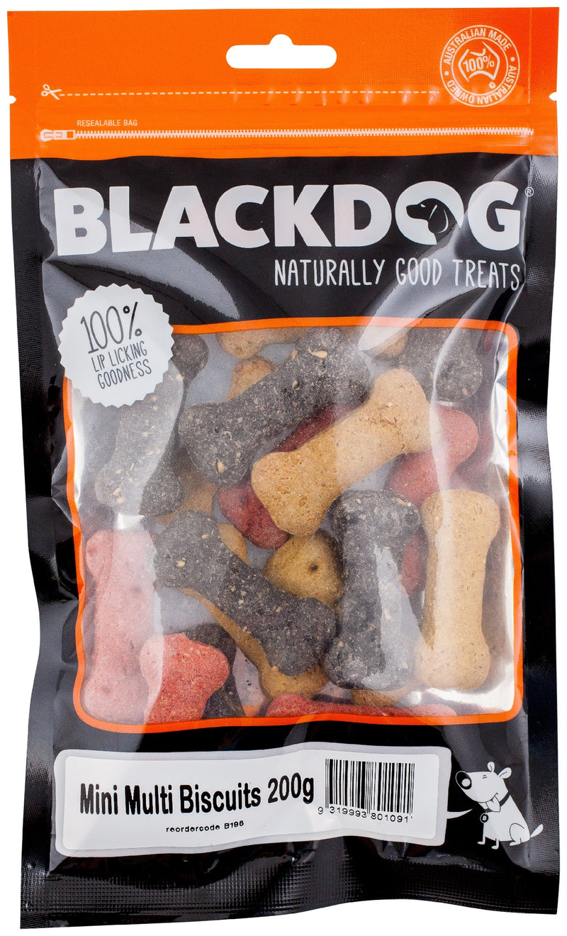 Blackdog Mini Multi Biscuits 150g B196