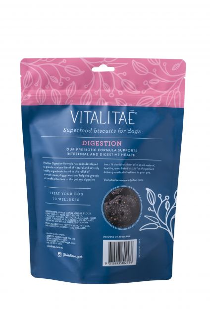 Vitalitae Superfood Biscuits For Dogs Digestion 350g