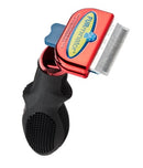 Furminator Short Hair Small Dog Deshedding Tool Metallic Red