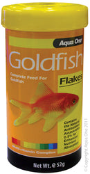 Aqua One Goldfish Flakes Fish Food 52g