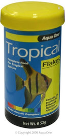 Aqua One Tropical Flakes Fish Food 52g