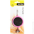 Avi One Bird Toy Round Mirror With Bell 7.7cm