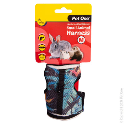 Pet One Small Animal Harness And Lead Medium Vest