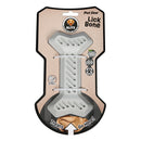 Blitz Dog Toy Rubber Lick Bone Grey Large