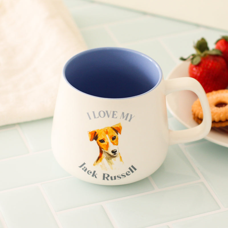 Splosh Ceramic Mug I Love My Jack Russell