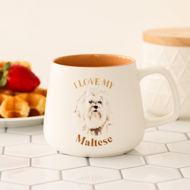 Splosh Ceramic Mug I Love My Maltese