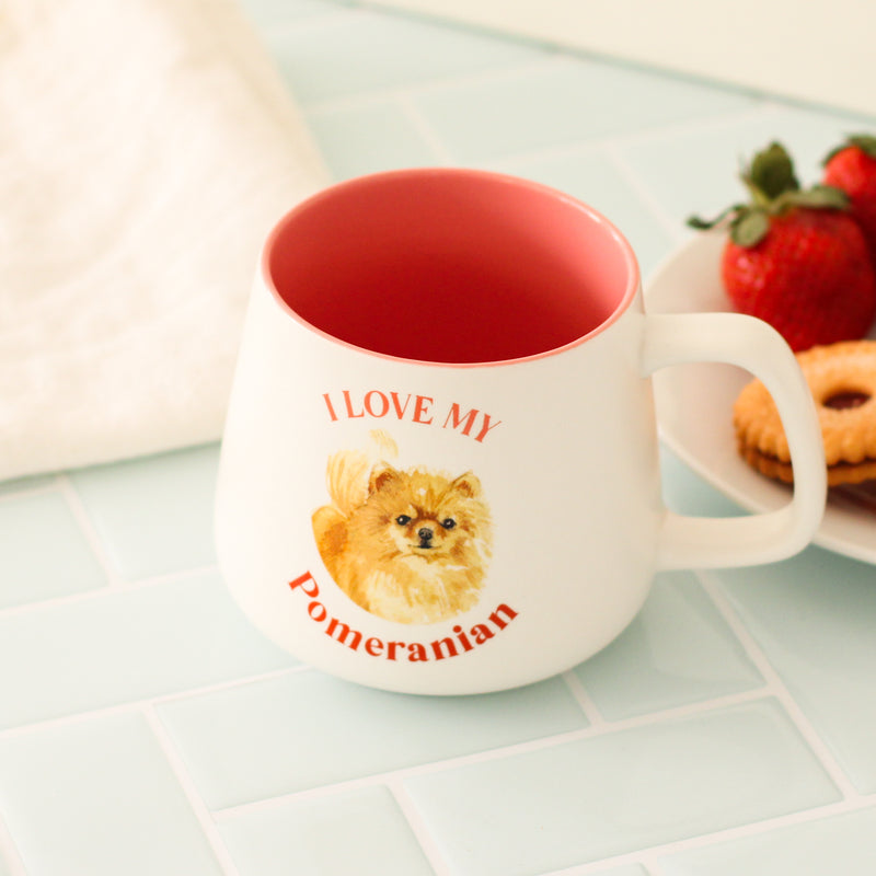 Splosh Ceramic Mug I Love My Pomeranian