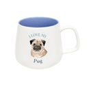 Splosh Ceramic Mug I Love My Pug