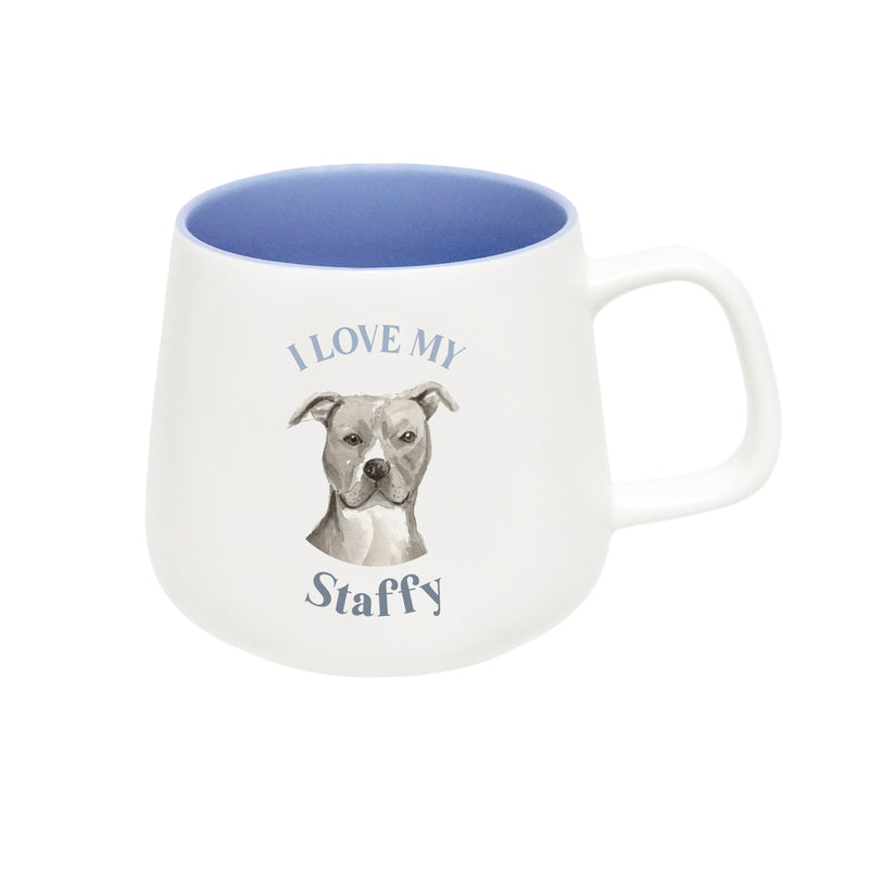 Splosh Ceramic Mug I Love My Staffy