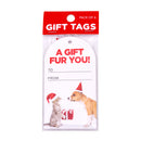 Splosh Christmas Gift Tags Set Of 6 Fur You 