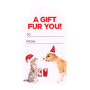 Splosh Christmas Gift Tags Set Of 6 Fur You 