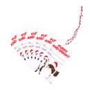 Splosh Christmas Gift Tags Set Of 6 Furry Bright