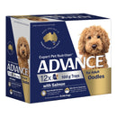 Advance Dog Trays Wet Food For Oodles Salmon 12 X 100g