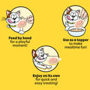 Temptations Creamy Spoons Cat Treats Salmon & Tuna 4x10g Spoons