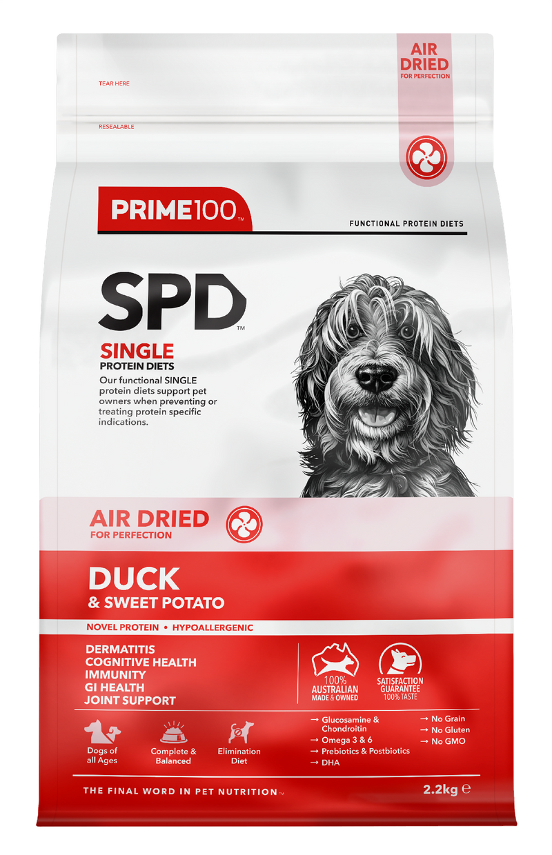 Prime 100 Spd™ Air Dried Duck & Sweet Potato 2.2kg