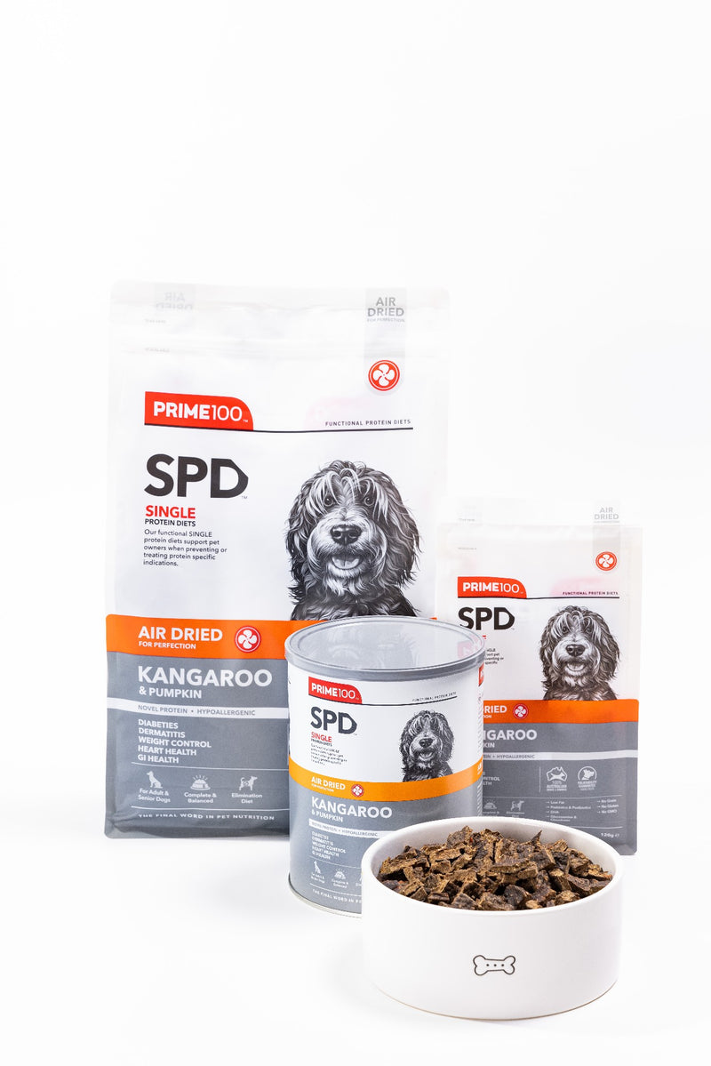 Prime 100 Spd™ Air Dried Kangaroo & Pumpkin 600g