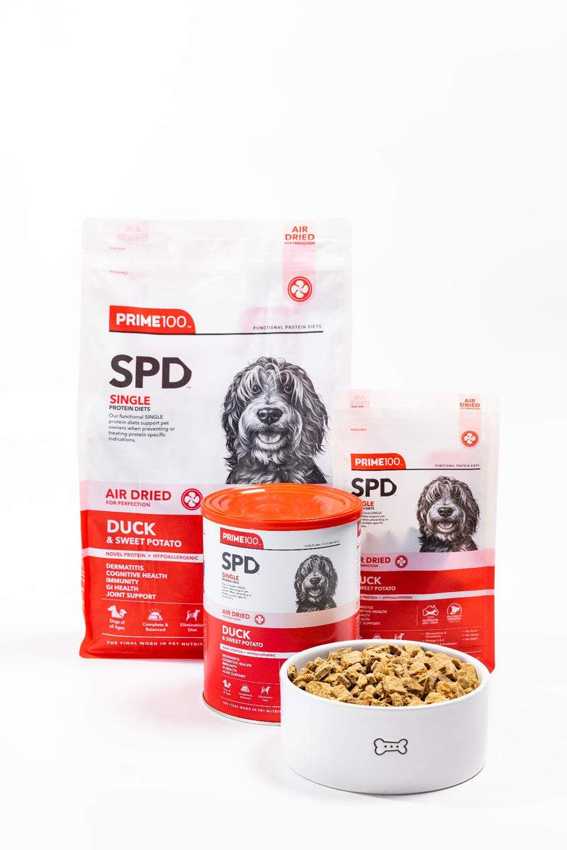 Prime 100 Spd™ Air Dried Duck & Sweet Potato 600g