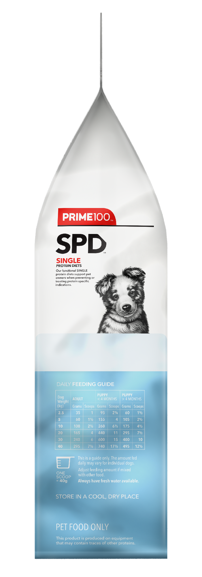 Prime 100 Spd™ Air Dried Puppy Lamb Apple & Blueberry 2.2kg