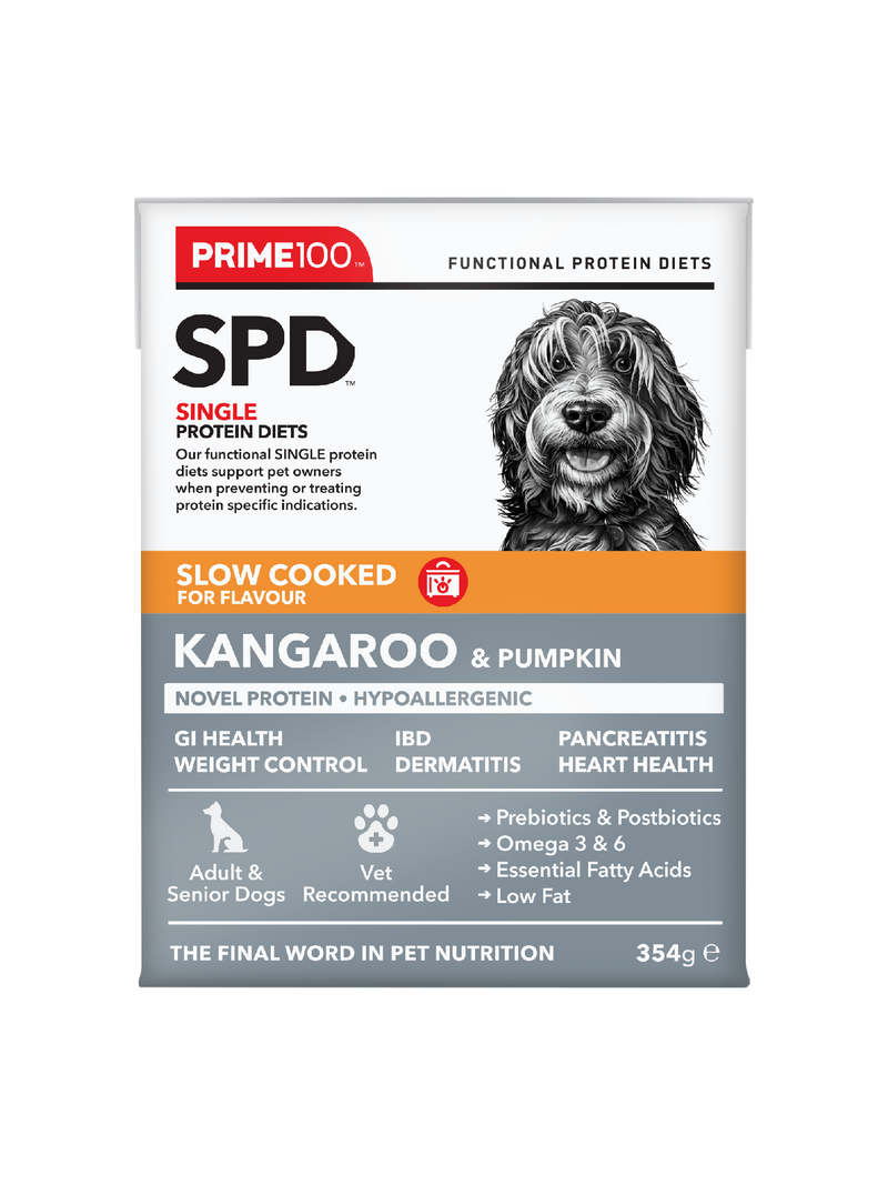 Prime 100 Spd™ Slow Cooked Kangaroo & Pumpkin 354g