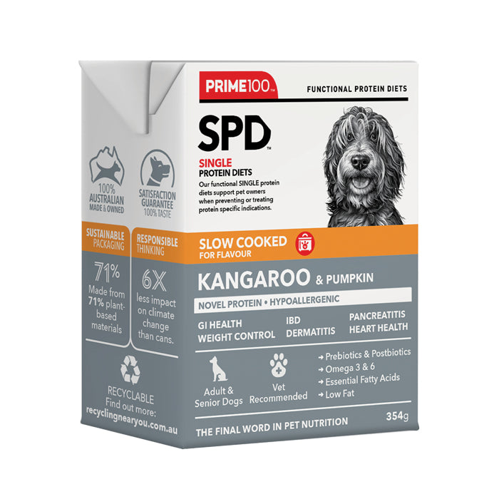 Prime 100 Spd™ Slow Cooked Kangaroo & Pumpkin 354g