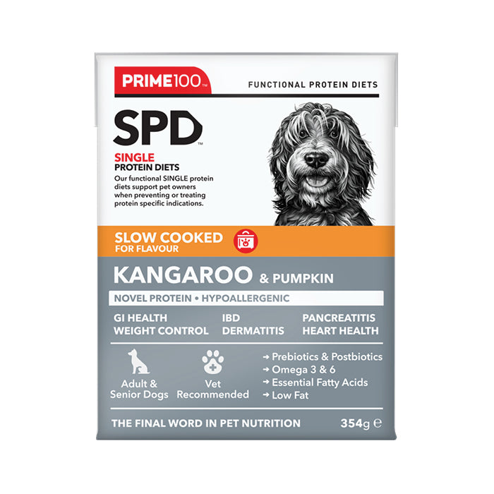 Prime 100 Spd™ Slow Cooked Kangaroo & Pumpkin 354g