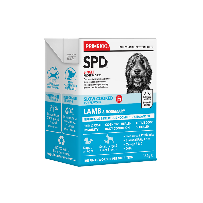 Prime 100 Spd™ Slow Cooked Lamb & Rosemary 354g