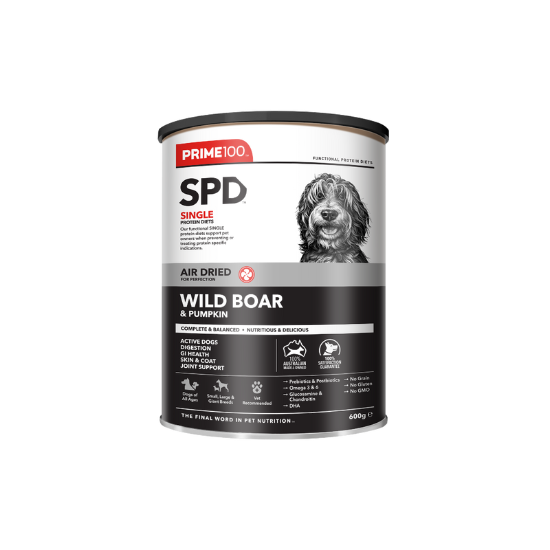 Prime 100 Spd™ Air Dried Wild Boar & Pumpkin 600g