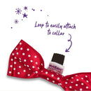 Kazoo Christmas Bow Tie Red Small